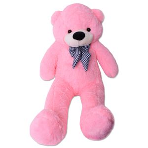 XXL Riesen Teddybär Kuschelbär Kuscheltier Riesen Plüschtier Bär 120cm Rosa Pink