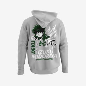 Pánské kapuce Izuku Midoriya My Hero Academia Hoody Streetwear Anime