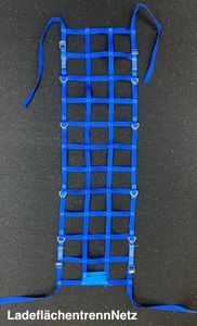 PickUpNetz Dr. THIEL® LadeflächentrennNetz 440 x 1350 mm FrachtNetz, blau