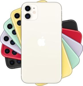 Apple iPhone 11 - 15,5 cm (6.1 Zoll) - 1792 x 828 Pixel - 128 GB - 12 MP - iOS 14 - Weiß