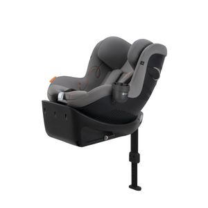Cybex Sirona Gi I-Size Reboard Kindersitz inkl. Base ab 61 cm bis 105 cm, bis ca. 4 Jahre, Farbe:Lava Grey