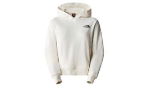 The North Face W Nuptse Face Hoodie, Weiß - M