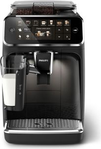Philips Kaffeevollautomat 5400 Series, 12 Kaffeespezialitäten, LatteGo Milchsystem, Touchdisplay, Schwarz (EP5441/50)