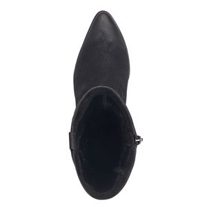 MARCO TOZZI Damen Stiefel Cowboy Western Boot Blockabsatz 2-25083-41, Größe:36 EU, Farbe:Schwarz