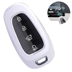 Hyundai Tucson  Schlüssel Hülle Schutzhülle, Autofernbedienungen Schutzhülle, TPU Kieselgel Autoschlüssel (Silber)