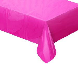 Tischdecke pink metallic