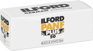 Ilford PAN F Plus - Čiernobiely negatívny film - 120 (6 cm) - ISO 50