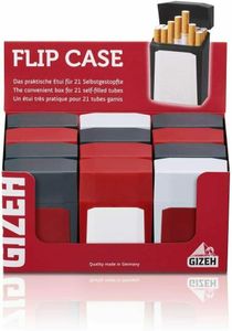 Gizeh Zigarettenbox,Flip Case Box für ca.21 Zigaretten  NEU &1 Box