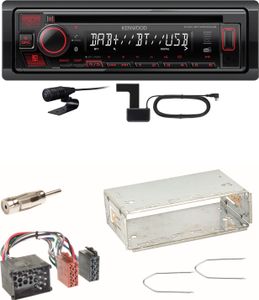 Kenwood KDC-BT450DAB Bluetooth Digitalradio CD Einbauset für BMW 3er E36 Z3