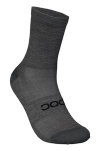 Skarpety POC Zephyr Merino Mid rowerowe szare M