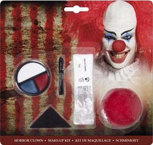 Horror Clown Schminkset 5-teilig