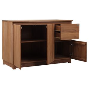 135cm Sideboard Carmelo wetterfest Teak Outdoorküche  -65% * (Erläuterung in der Beschreibung)