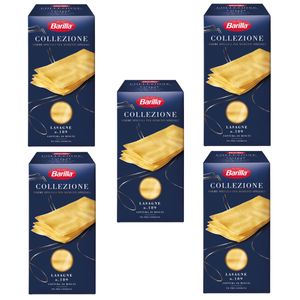 Barilla Lasagne La Collezione Pasta aus Hartweizen 500g 5er Pack