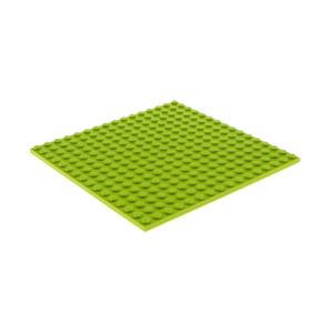 1x Lego Bau Platte16x16 lime hell grün beidseitig bespielbar 6146983 91405