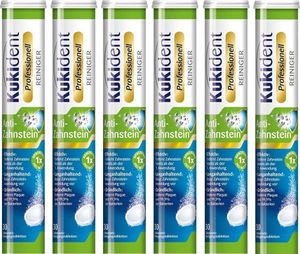Kukident Professionell Reiniger Anti-Zahnstein 30er (6er Pack)