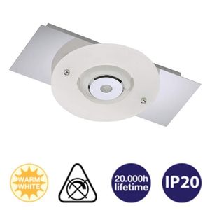 Briloner LED Deckenleuchte Deckenlampe chrom Spotbalken Lampe Leuchte 3566-018