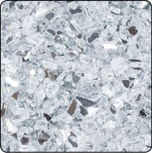 Spiegelgranulat natur 1-4 mm Schöner Dekoartikel für die Wohnung