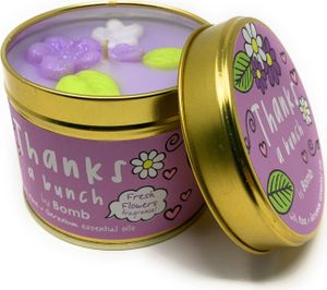 Bomb Cosmetics Thanks a bunch Tin Candle