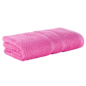 Premium Frottee Handtuch 50x100 cm in pink von StickandShine in 500g/m² aus 100% Baumwolle