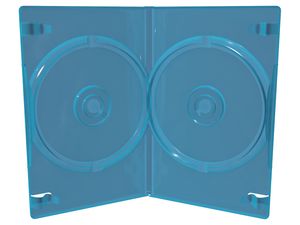 MEDIARANGE BOX38D-50 - Blu-ray-Gehäuse - 2 Disks - Blau - Kunststoff
