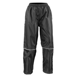 Result - "Pro Coach" Nepromokavé kalhoty pro muže/dámy unisex PC6775 (XXL) (Black)