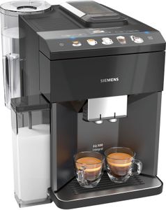 Siemens EQ.500 integral, Espressomaschine, 1,7 l, Kaffeebohnen, Gemahlener Kaffee, Eingebautes Mahlwerk, 1500 W, Schwarz