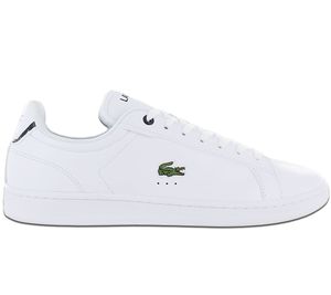 LACOSTE Carnaby Pro BL23 - pánská kožená obuv White 745SMA0110042 , velikost: EU 47 UK 12