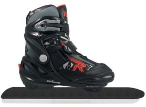 Roces V- Ice 4.0 verstellbare Schlittschuhe schwarz/rot Größe 36-40