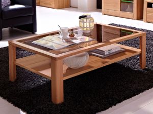 Couchtisch Beistelltisch Sofatisch Massivholztisch Tisch "Nature Plus I"