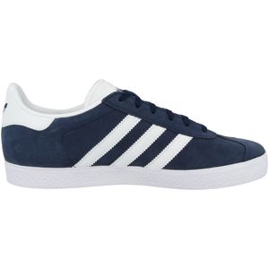 adidas Originals Kinder Sneaker Gazelle Gr.37,5 blau/weiß Schuhe Freizeitschuhe