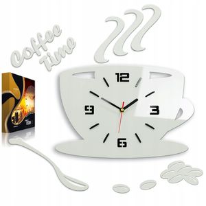 ModernClock, Uhrentasse, 3D-Wanduhr, große wanduhr, wanduhr, 64cm x 43cm