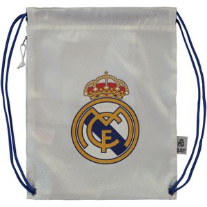 Real Madrid CF - Turnbeutel, Wappen BS2906 (Einheitsgröße) (Blau/Weiß/Gelb)