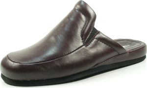 Rohde Varberg 6607-48 Herren Schuhe Hausschuhe Pantoffeln Leder , Größe:47 EU, Farbe:Rot