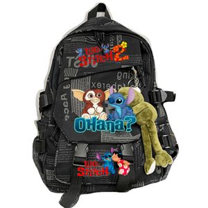 Lilo & Stitch Angel Student Schultasche Junge Mädchen Rucksack Freizeit Reisetasche Laptop Tasche Farbe10