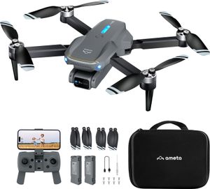 Ameta S20 Lite FPV Drohne mit Kamera 4K, 36 Min Flugzeit, Bürstenloser Motor, Höhenhaltung, Kreisflug, RC Quadrocopter für Anfänger Erwachsene Kinder Ameta S20 Lite FPV Drohne mit Kamera 4K, 36 Min Flugzeit, Bürstenloser Motor, Höhenhaltung, Kreisflug, RC Quadrocopter für Anfänger Erwachsene Kinder