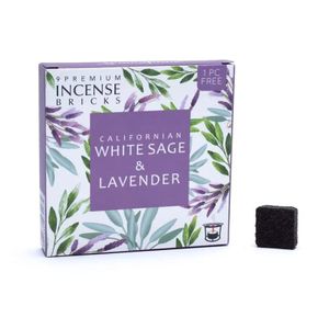 Aromafume Weihrauchblöcke Weißer Salbei & Lavendel -- 40 g