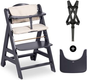 Hauck Hochstuhl Beta Plus inkl. Essbrett, Sitzkissen und OneSize