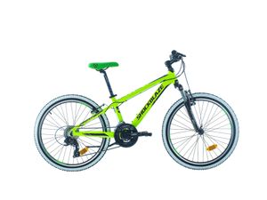 24 palcový mládežnícky bicykel MTB Shimano 24 Speed Neon Green.
