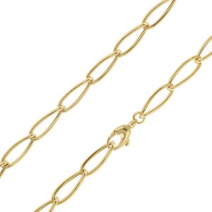 trendor 15961 Damen-Kette Fantasie Gold 585 / 14K Breite 8,3 mm