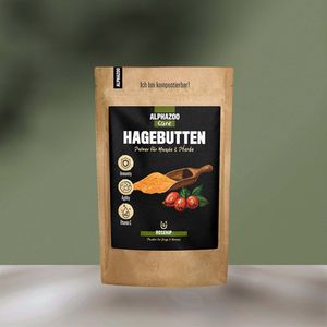 Hagebuttenpulver für Hunde & Katzen I Vitamin C aus der Hagebutte: 500g Größe: 500g