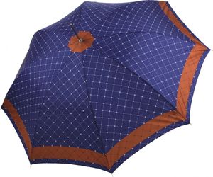 Regenschirm  Stockschirm Carbonsteel Damen, Farbvariante:blau