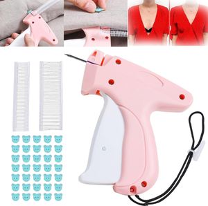 Schnelle Kleidungsfixierung, Mini-Stichpistole für Kleidung, Stichetikettenpistole, kommt mit 100 Bären-Schnallen und 1100 Kunststoffnadeln