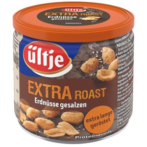 Ültje Extra Roast Erdnüsse gesalzen und geröstete Erdnüsse 180g