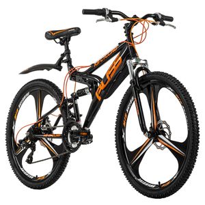 Mountainbike Fully 26'' Bliss schwarz-orange RH 47 KS Cycling