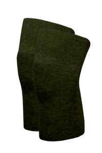 wobera Angora Gelenkwärmer, tolle genähte Passform, schwere Ausführung mit 50% Angora (Gr. XXL, Farbe: jägergrün)