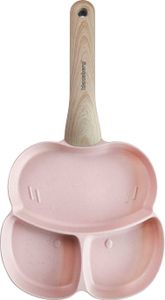 Marmorierte Eierpfanne 3 Abschnitte Klausberg Kb-7826