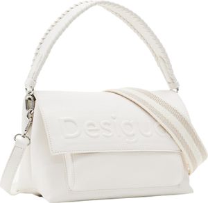 Desigual Umhängetasche Cross Bag Half Logo 24 Venecia 2.0 24SAXP79, Farbe:Weiß Desigual Umhängetasche Cross Bag Half Logo 24 Venecia 2.0 24SAXP79, Farbe:Weiß