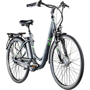 Zündapp Green 3.7 E Bike Damen 28 Zoll Pedelec 7 Gang Elektrofahrrad ab 150 cm Damenfahrrad retro Hollandrad mit Nabenschaltung