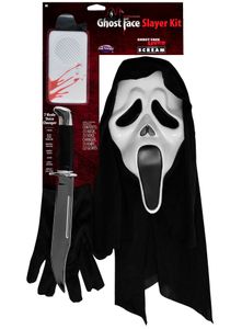 Scream - Ghostface Set mit Stimmenverzerrer