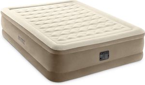 Intex 64428NP Vzdušná postel Ultra Plush Bed Queen 230 V, béžová